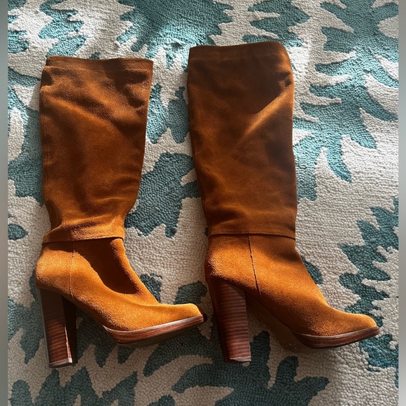 Report Signature Tall Suede Boots - Picture 2 of 9